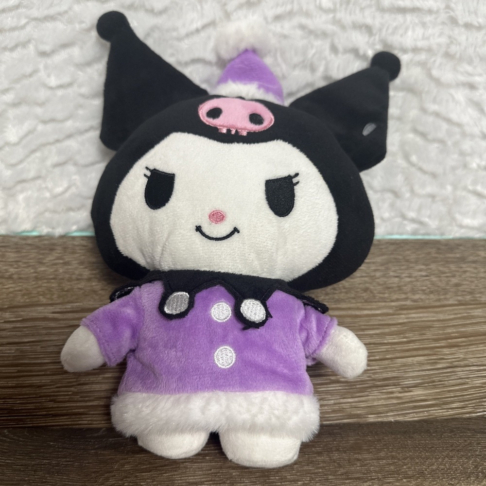 Hello Kitty & Friends Kuromi Christmas Holiday Plush 11" Stuffed Animal